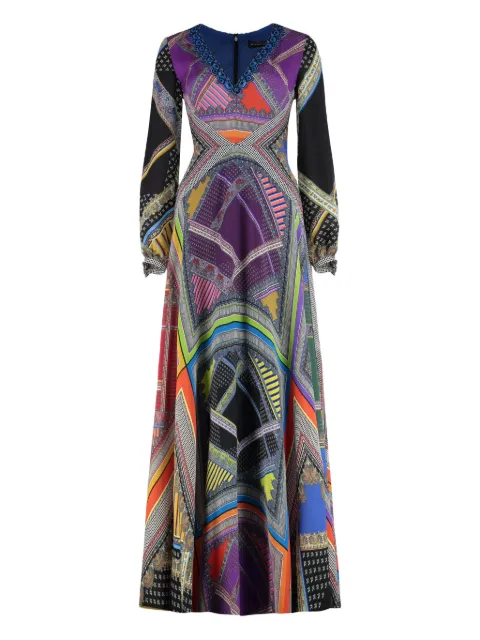 ETRO silk maxi dress