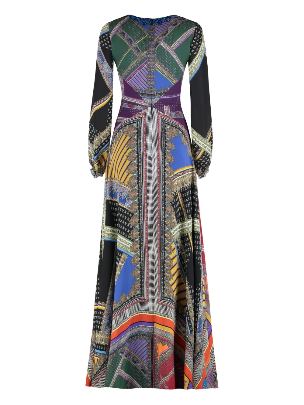 ETRO silk maxi dress - Paars
