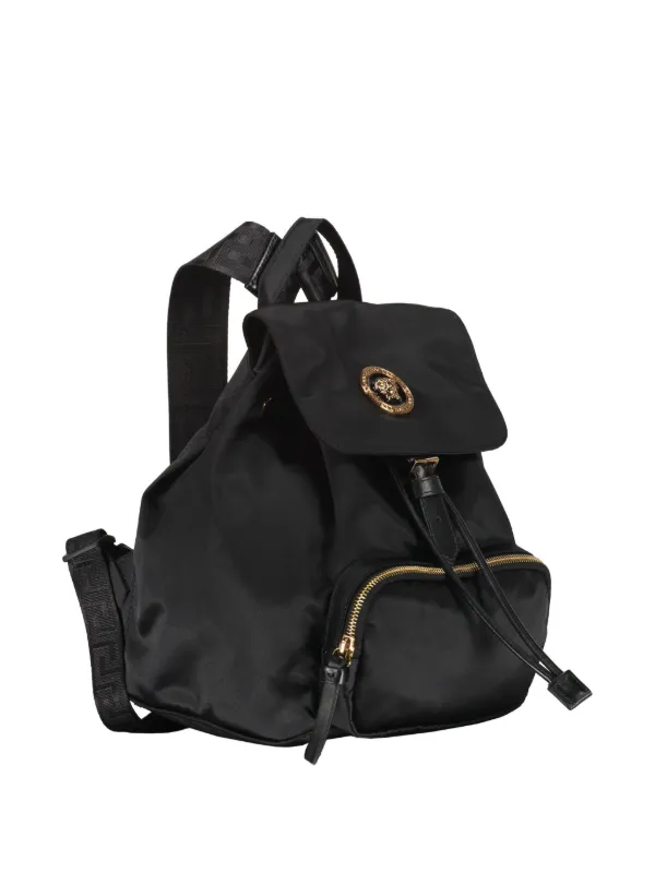 ✨極美品✨Versace　メデューサ　バックパック　ナイロン　ブラック Versace Medusa Backpack | Black | FARFETCH