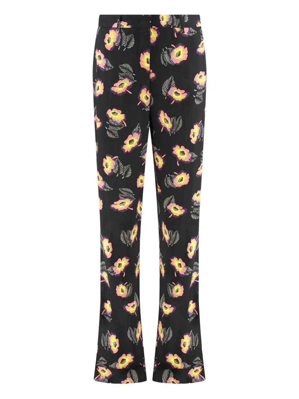 Etro Floral-print Trousers In Multi