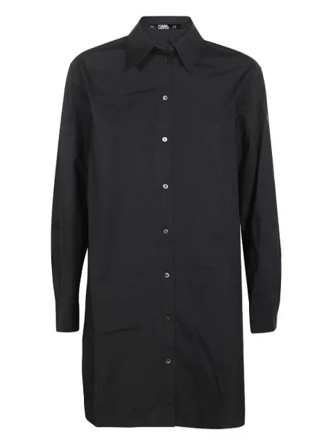 Karl Lagerfeld logo-embellished shirt