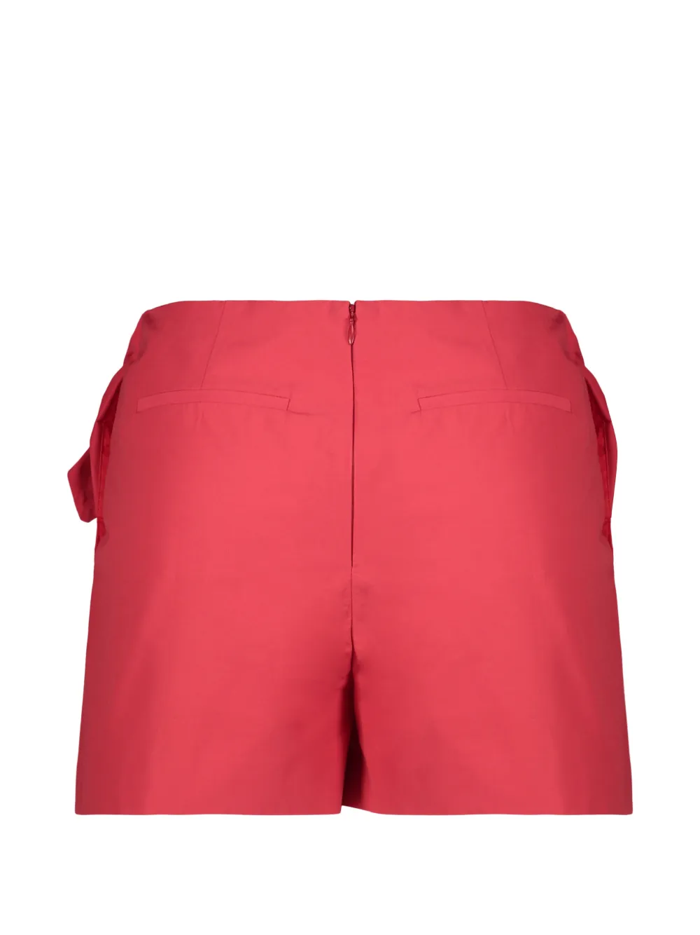 RED Valentino Mini-skort met strik aan de zijkant Rood