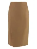 Malo cashmere skirt - Brown