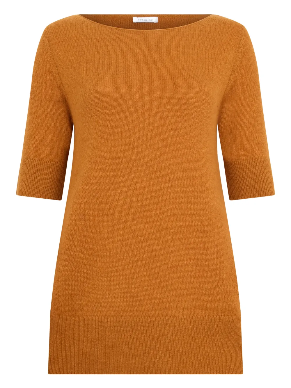 Malo boat-neck T-shirt - Arancione