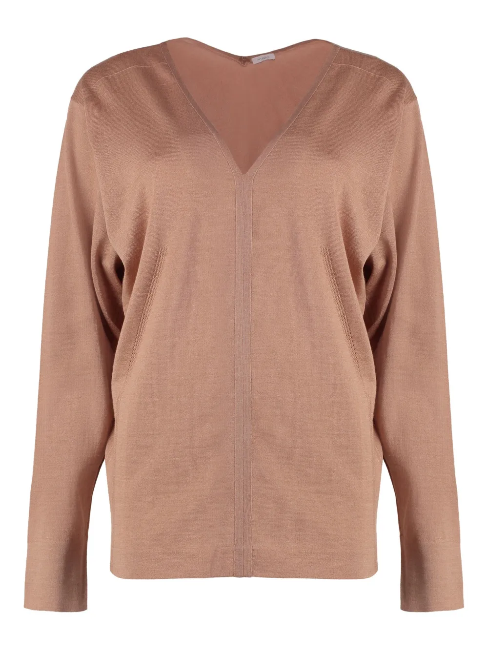 Shop Malo Fine-knit Jumper In Neutrals