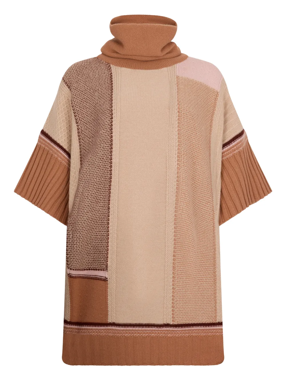 Malo roll-neck sweater - Marrone