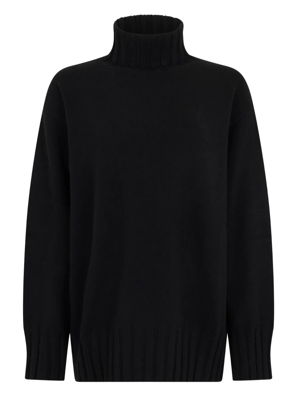 Malo roll-neck sweater - Nero