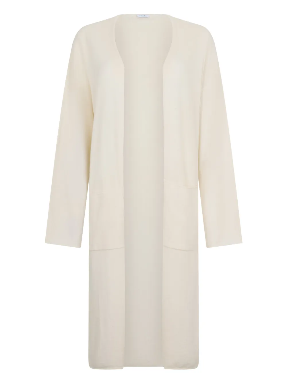 Malo patch-pocket cardi-coat - Toni neutri