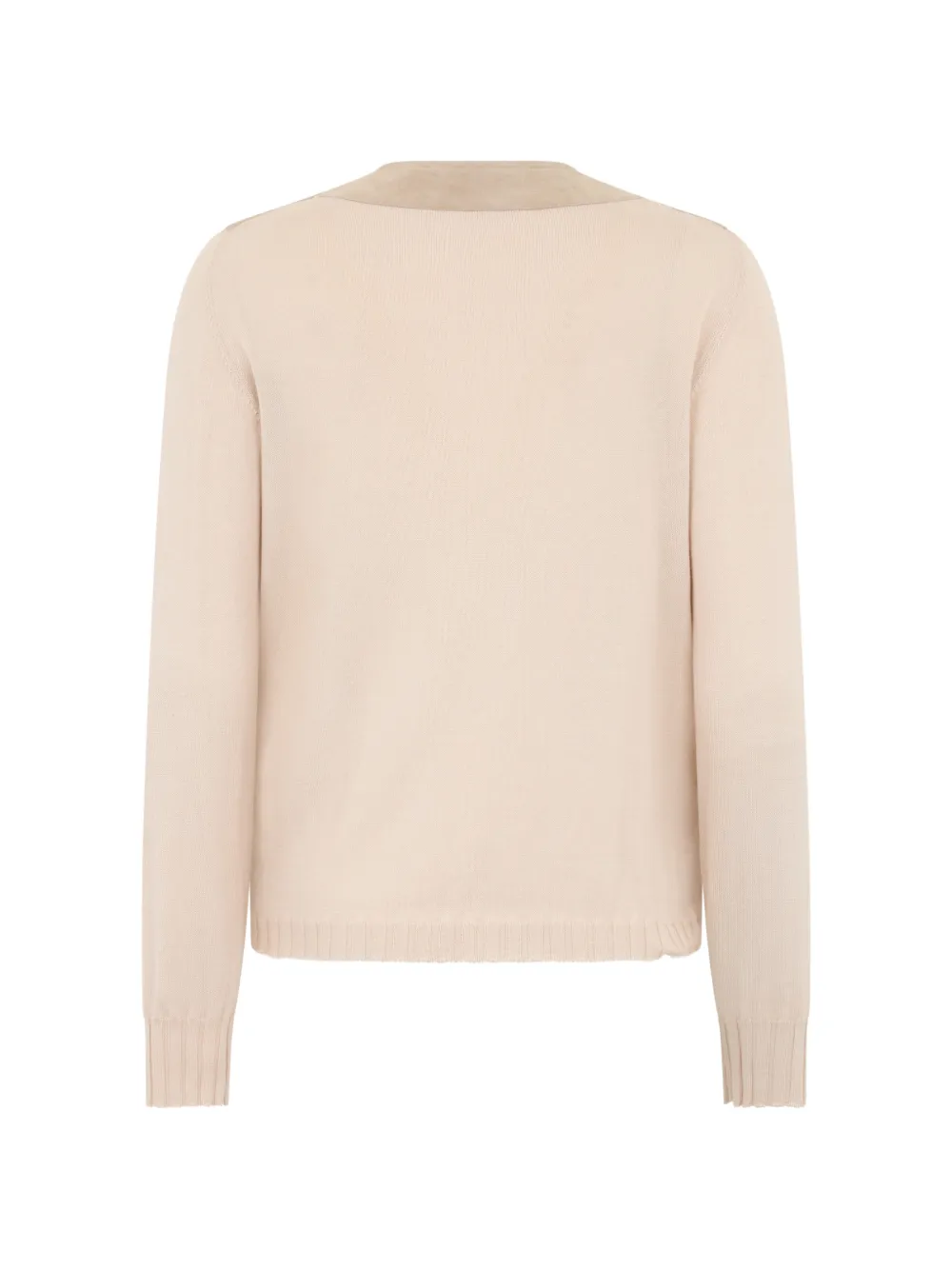 Moorer Erica vest met rits Beige