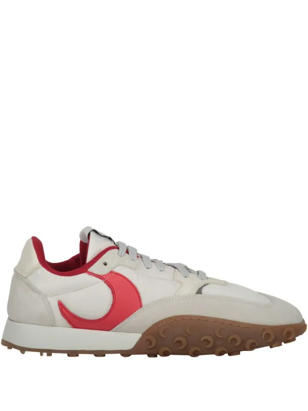 スニーカー Marine Serre Premium Leather White Sneakers With Textured 29380990_58433871_600.jpg