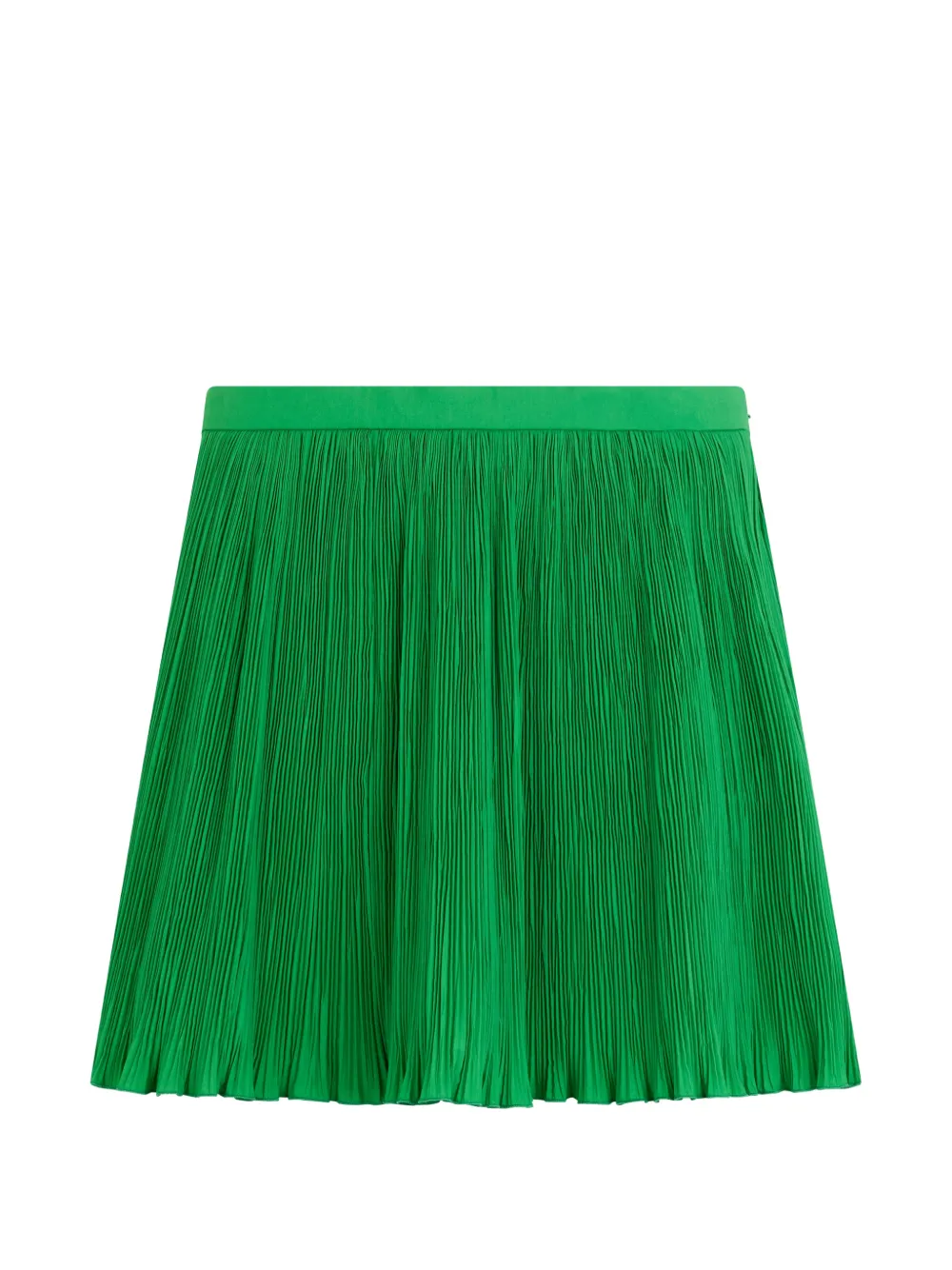 Valentino Garavani pleated mini skirt - Grün