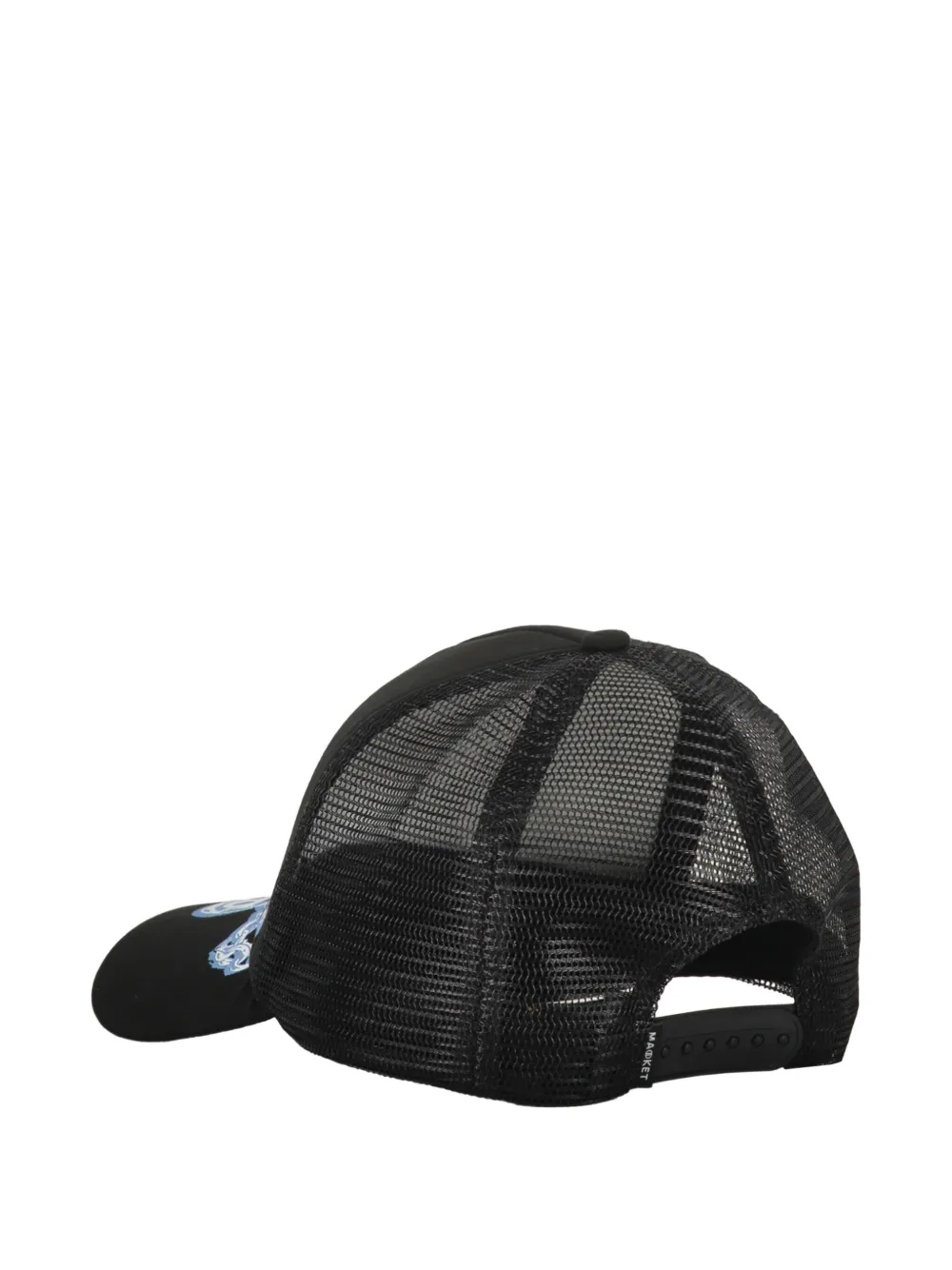 MARKET Truckerpet met logoprint Zwart