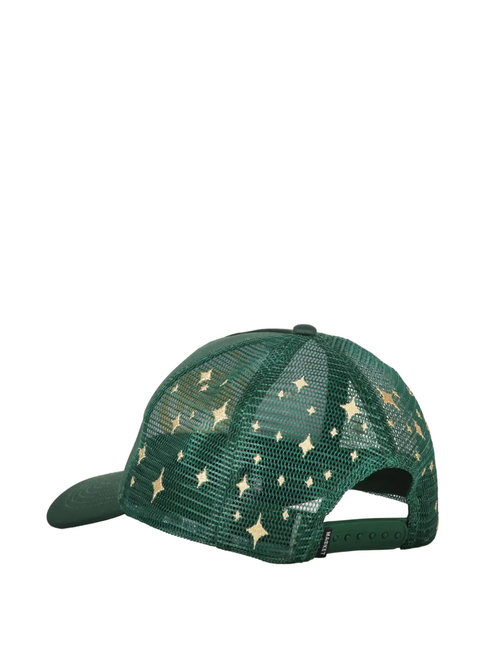 MARKET Truckerpet met geborduurd logo Groen