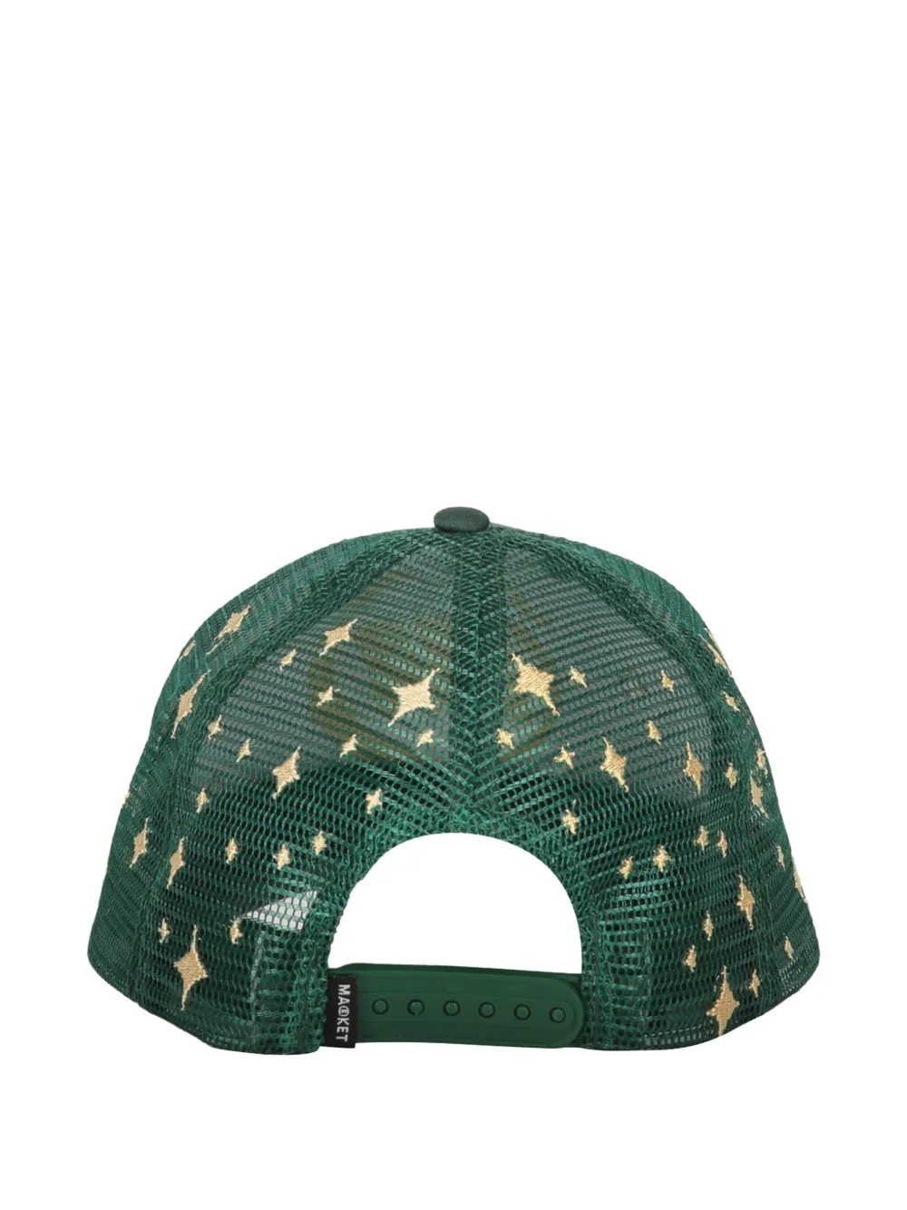 MARKET Truckerpet met geborduurd logo Groen
