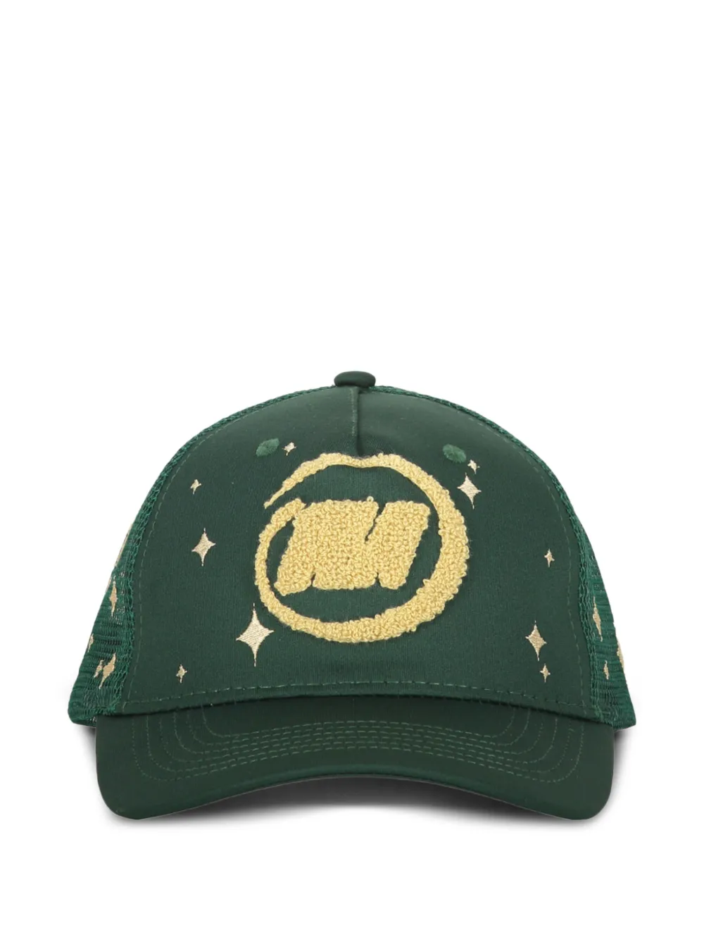 MARKET Truckerpet met geborduurd logo Groen