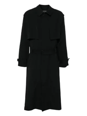 Y-3　トレンチコート Y-3 フーデッド トレンチコート | ブラック | FARFETCH JP