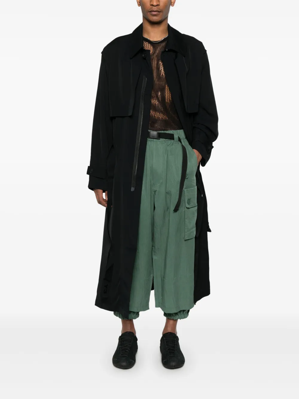 Y-3 gabardina con botones laterales | Gabardinas | Image 2