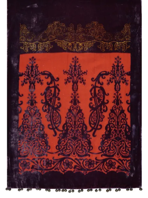 ETRO velvet scarf 120464579 - 1
