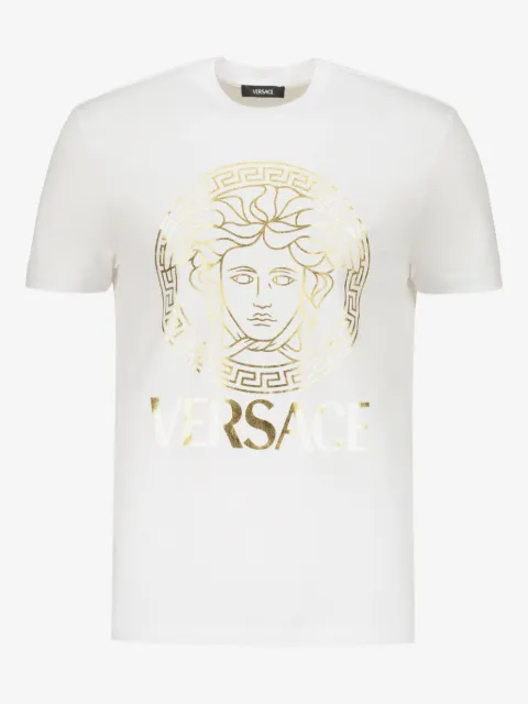 Versace t-shirt à patch logo