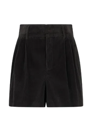 RED Valentino スタッズ ベルテッド ショートパンツ | ブラック