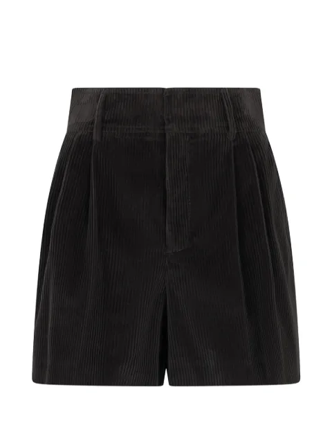 Valentino Garavani corduroy pleated shorts