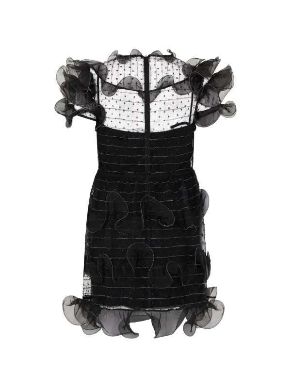 red valentino black dress with bow Red Valentino Black Dress With Bow