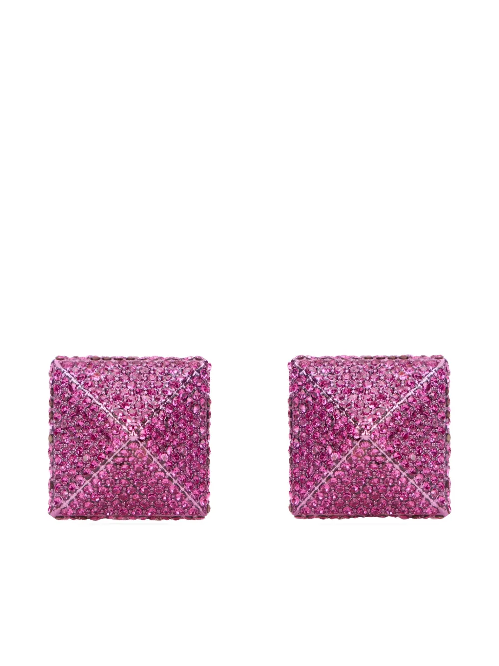 Valentino Garavani Rockstud earrings - Rosa