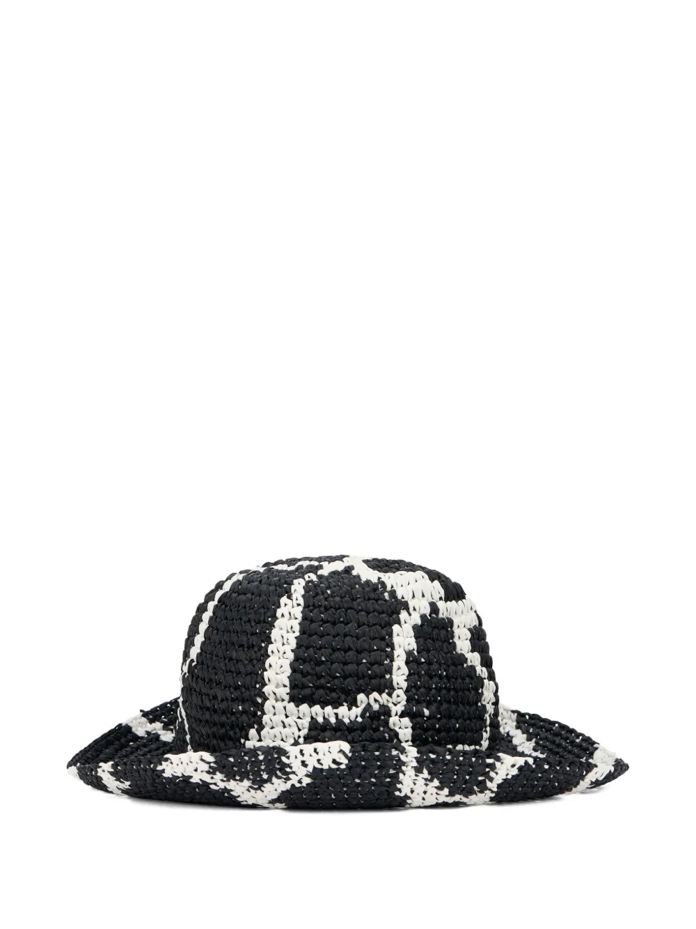 Valentino Garavani woven stud hat - Zwart