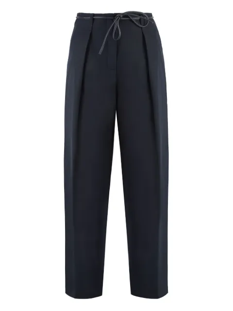 Yves Salomon belted trousers