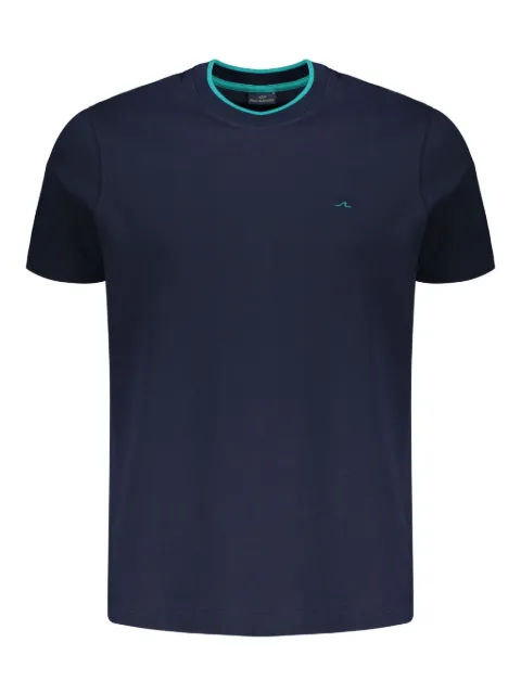 Paul & Shark contrast-detail cotton T-shirt