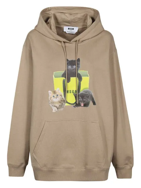 MSGM cotton hoodie