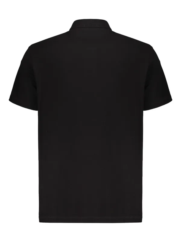 Versace Cotton Polo Shirt | Black | FARFETCH
