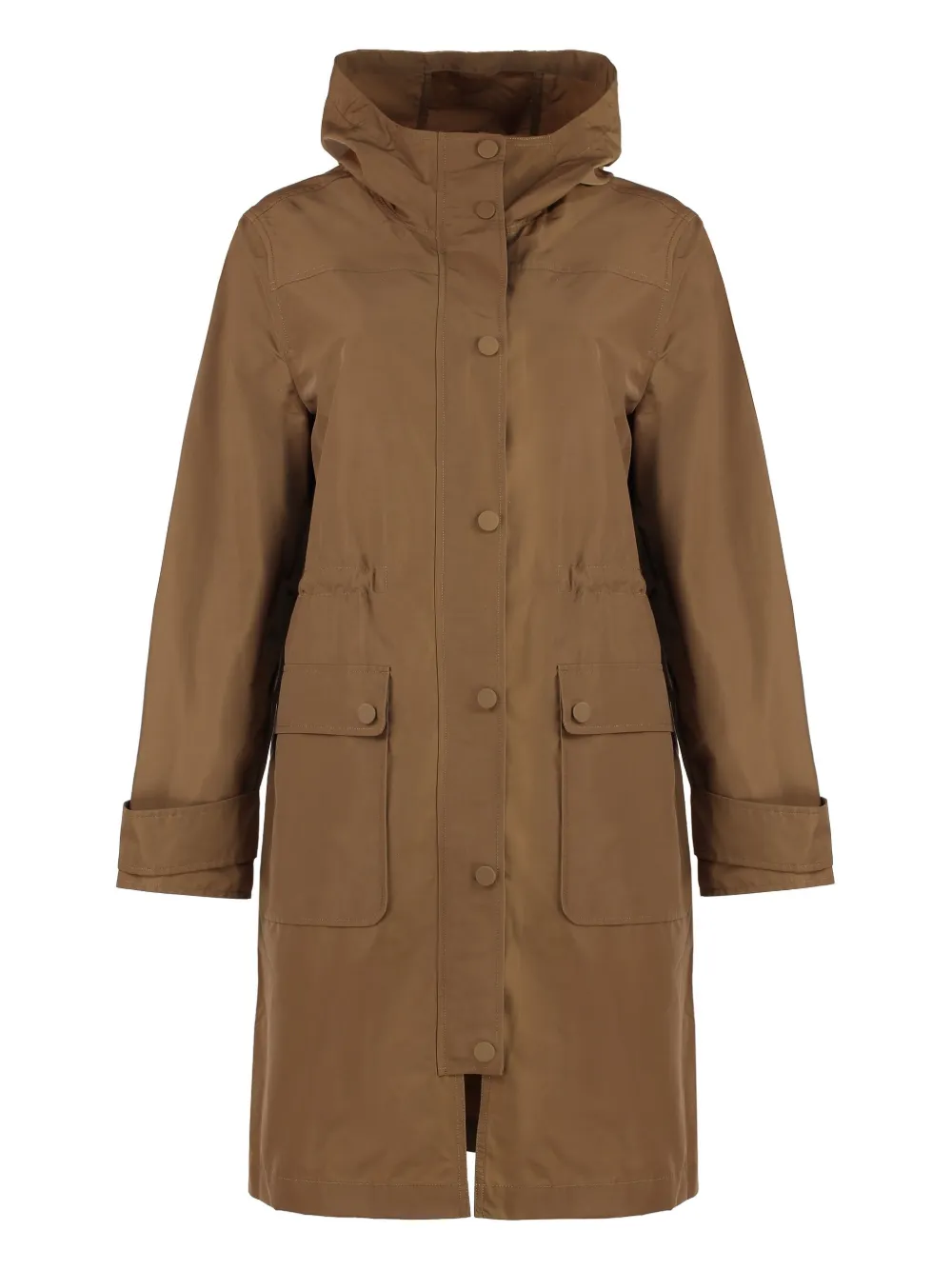 hooded parka coat