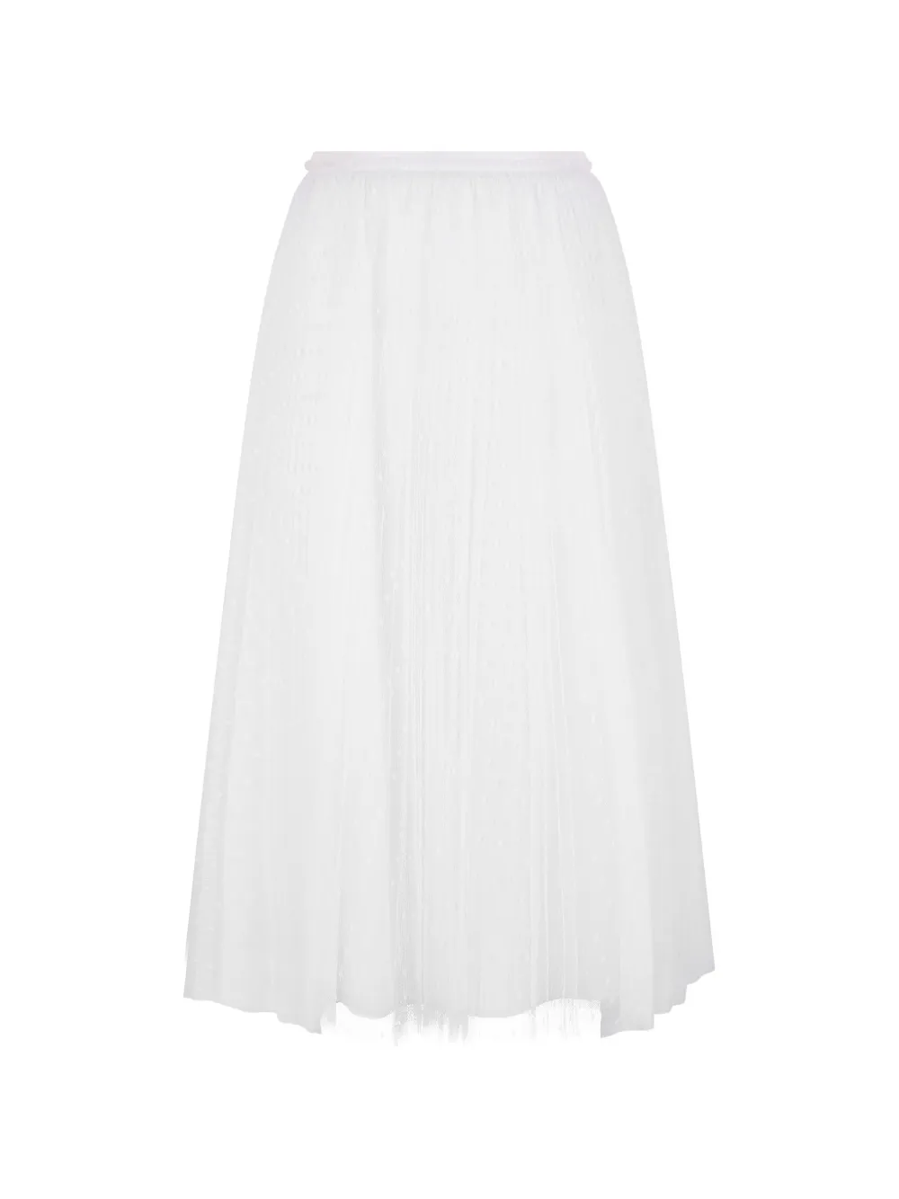 Valentino Garavani elasticated-waistband skirt - Bianco