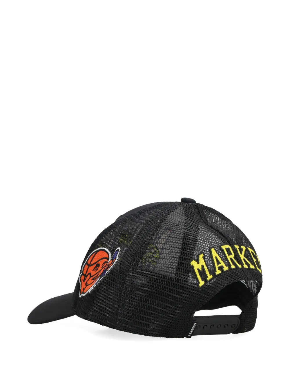 MARKET Honkbalpet met mesh Zwart