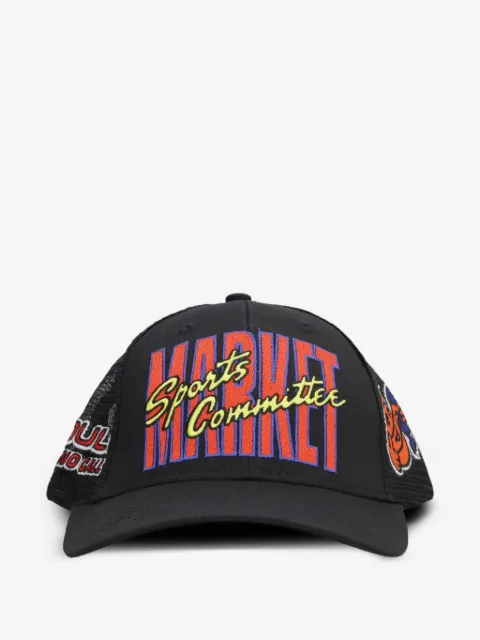 MARKET gorra con panel de malla