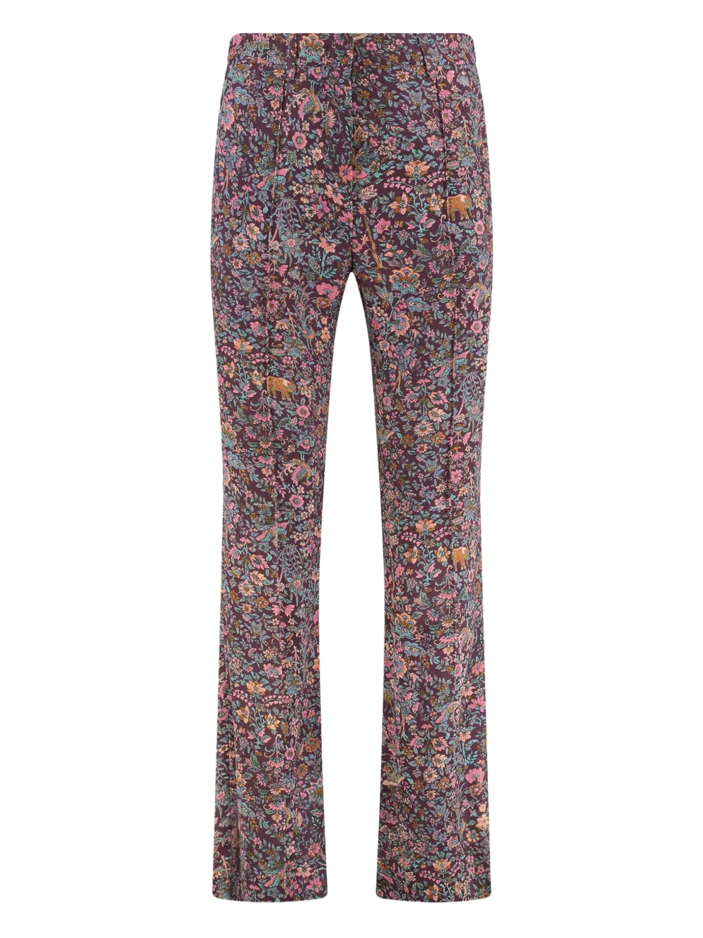 ETRO floral-print trousers | Purple | Image 1