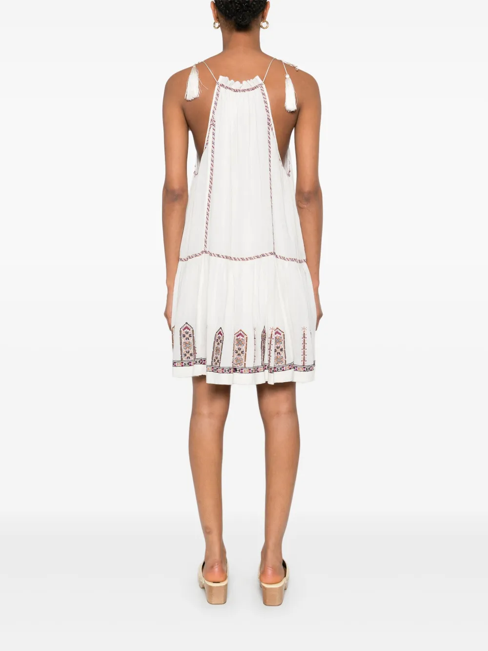 Isabel Marant Étoile Flo Mini Dress In Neutral