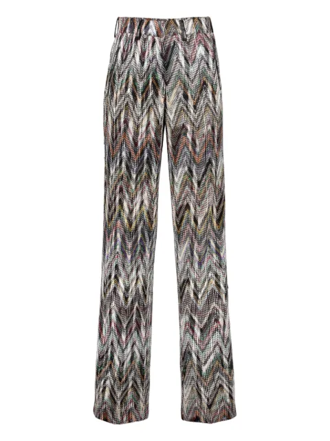 Missoni chevron palazzo trousers