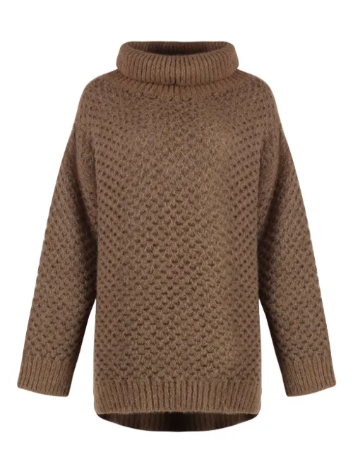 Pull en maille ajourée - Malo - Modalova