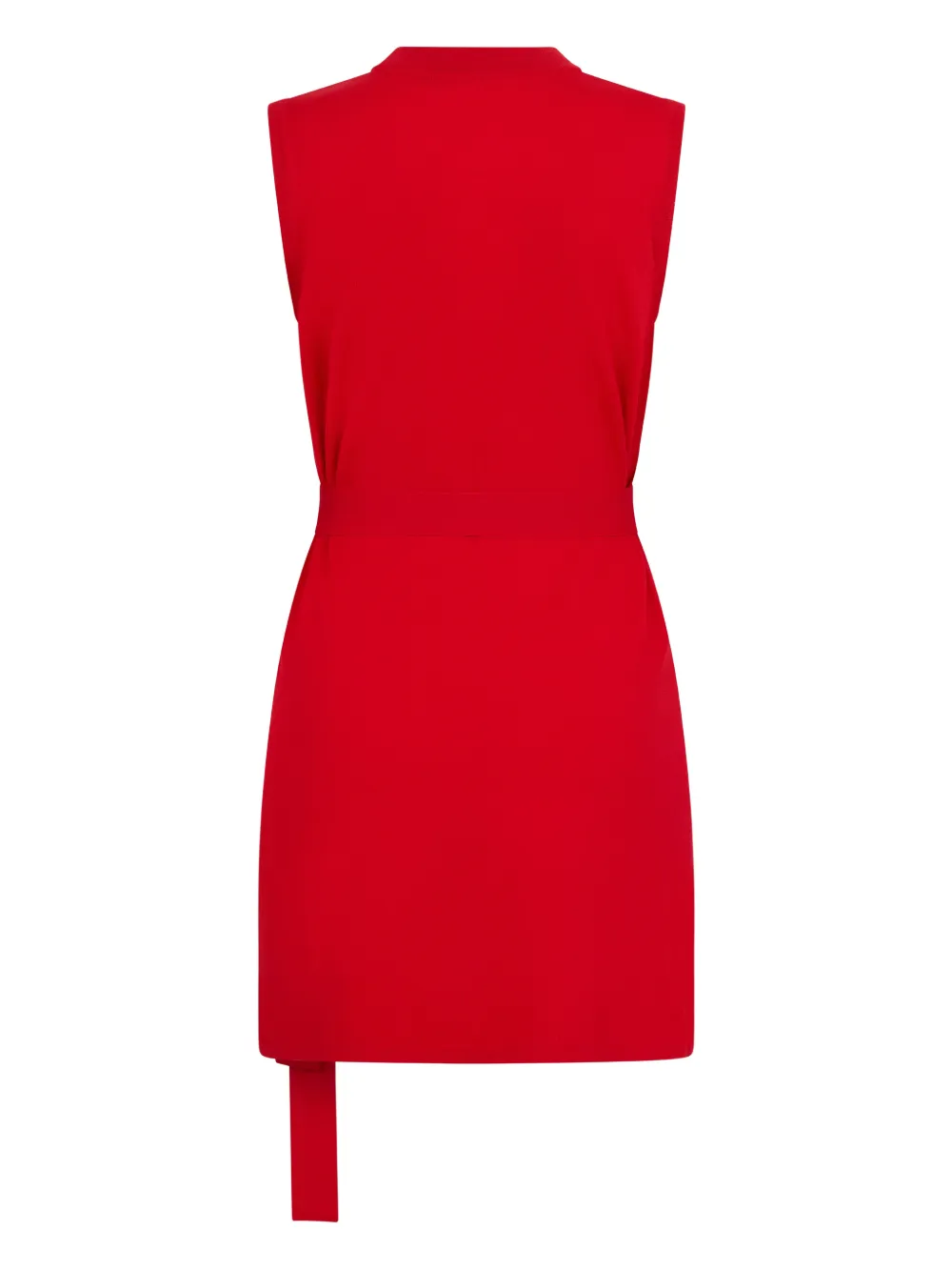 Malo belted shift mini dress - Rood