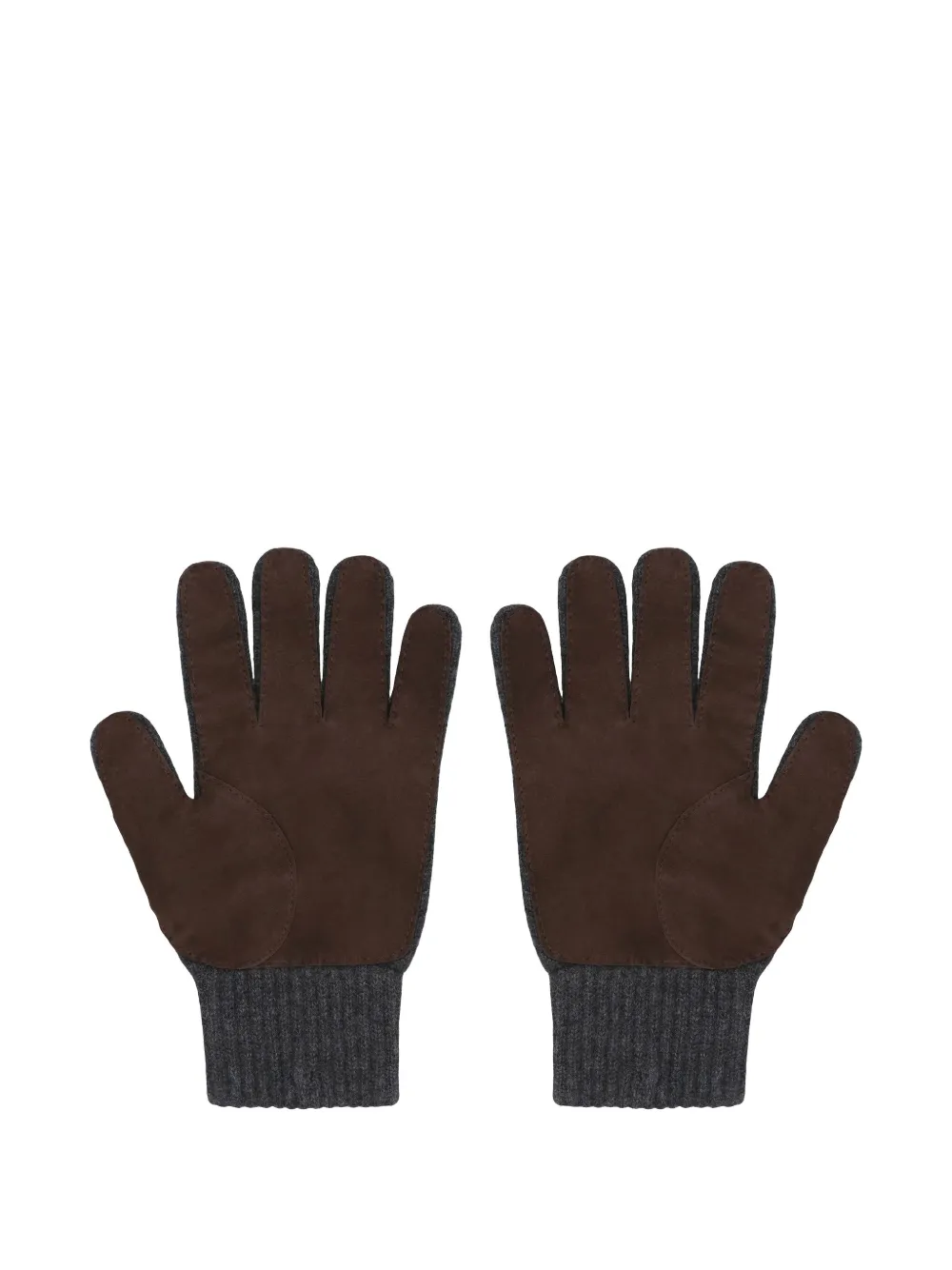 Moorer Easton knitted gloves - Grijs