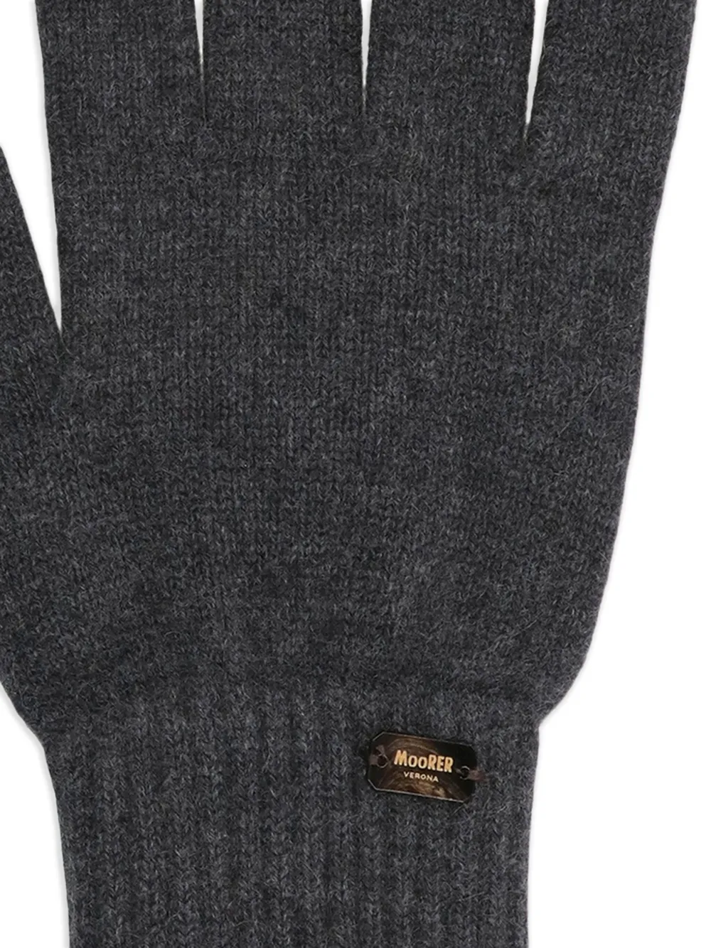 Moorer Easton gebreide handschoenen Grijs