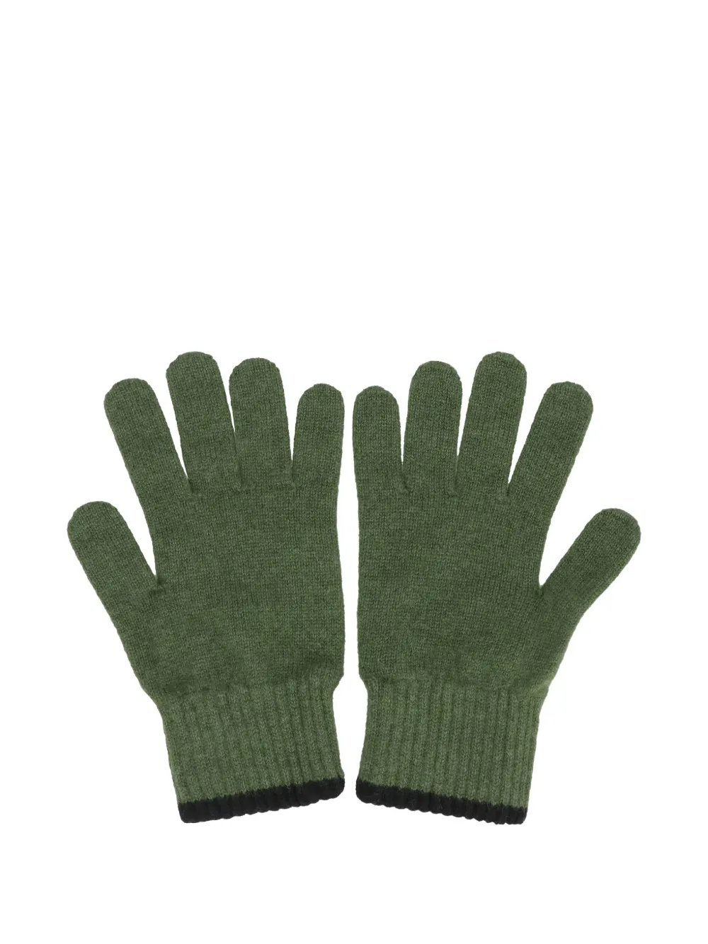 Moorer Easton cashmere gloves - Groen