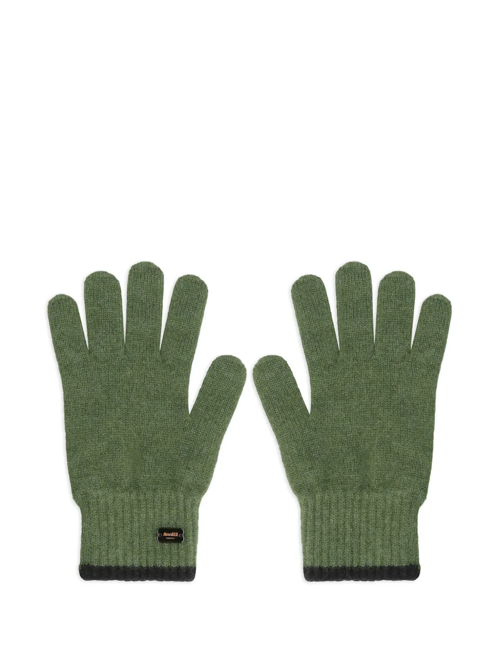 Moorer Easton cashmere gloves Groen