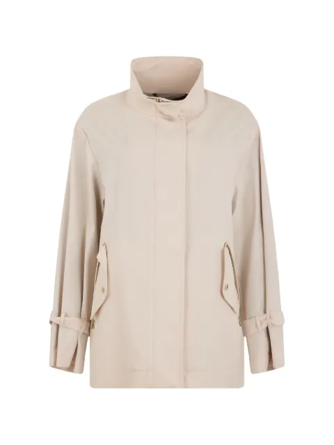 Moorer Evelyn-EP zip-up coat