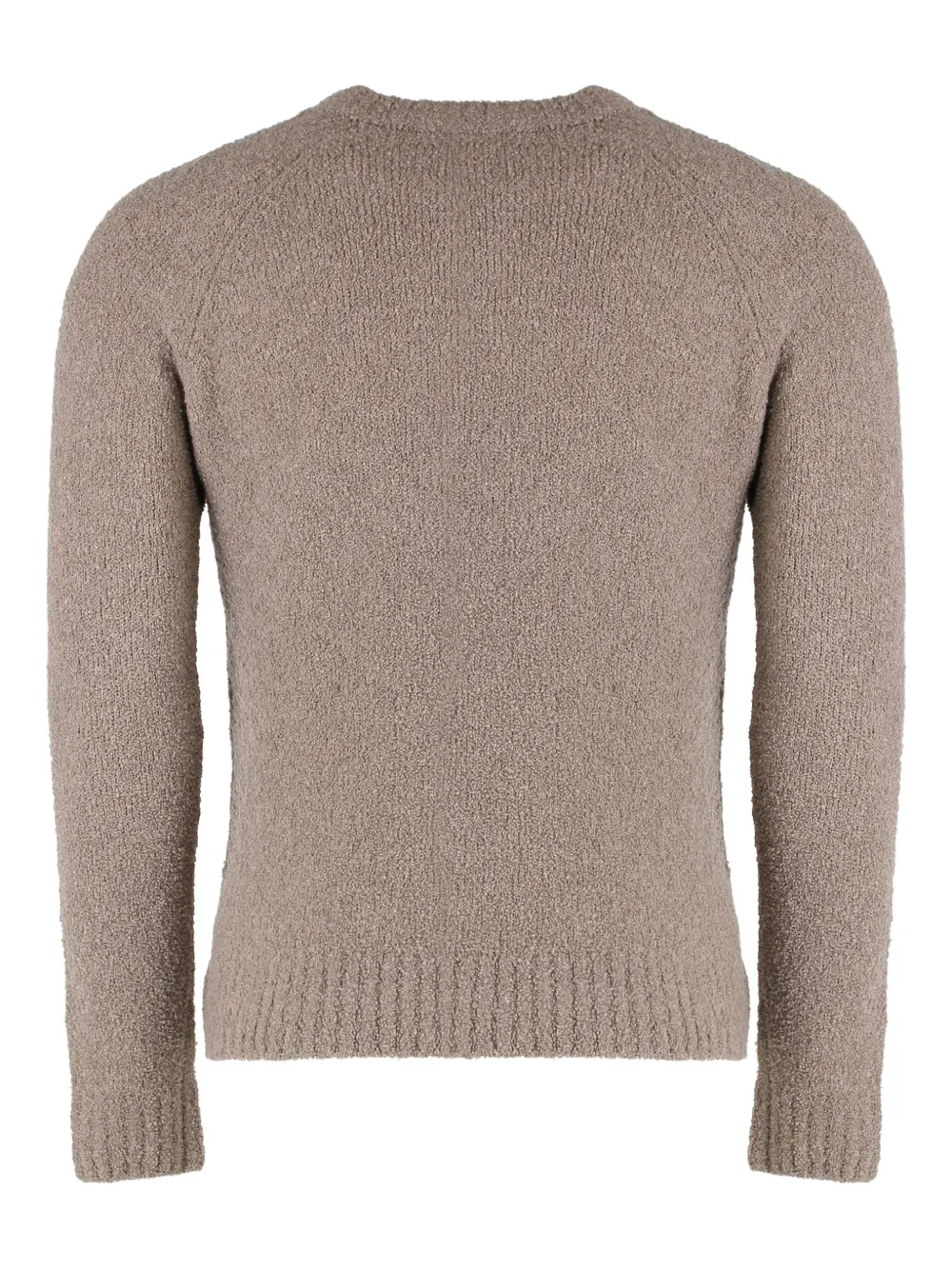 Moorer crew-neck long-sleeve sweater - Beige