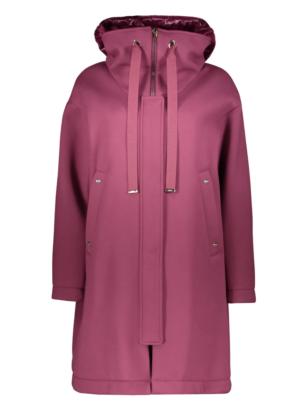 Herno abrigo con capucha | morado | Image 1