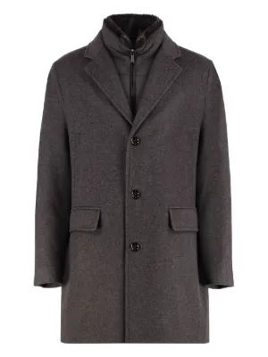 Jil Sander ジップアップ コート | ブルー | FARFETCH JP
