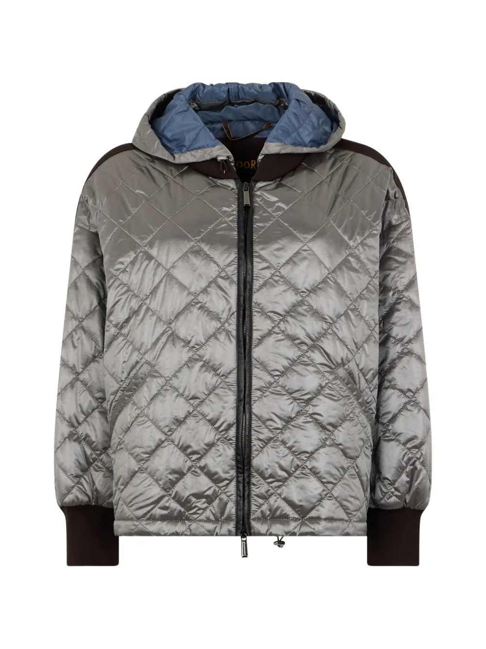 Moorer Jamila quilted jacket - Grigio
